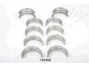 ASHIKA 86-1121A5 alkūninio veleno guolių rinkinys 
 Variklis -> Alkūninio veleno pavara -> Alkūninis velenas -> Pagrindiniai guoliai, alkūninis velenas