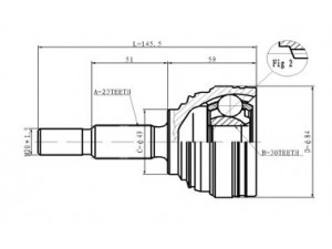 STATIM C.352 jungčių komplektas, kardaninis velenas 
 Ratų pavara -> Sujungimai/komplektas
8200264664, 8200356803, 8200358163