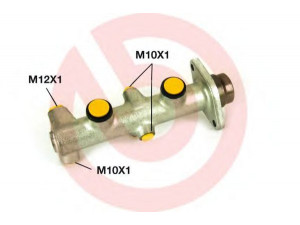 BREMBO M 24 025 pagrindinis cilindras, stabdžiai 
 Stabdžių sistema -> Pagrindinis stabdžių cilindras
6185940, 6185941, 6185942, 6185943