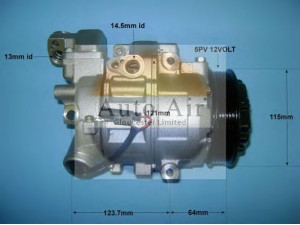 AUTO AIR GLOUCESTER 14-6200P kompresorius, oro kondicionierius 
 Oro kondicionavimas -> Kompresorius/dalys