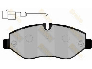 Brake ENGINEERING PA1763 stabdžių trinkelių rinkinys, diskinis stabdys 
 Techninės priežiūros dalys -> Papildomas remontas
D10609X60B, D1060MB200, D1060MB600