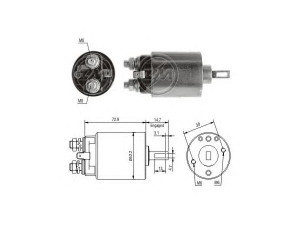 ERA 227645 solenoidinis jungiklis, starteris 
 Elektros įranga -> Starterio sistema -> Solenoidinis jungiklis
23343-04E00, B3343-H9100, 21141 7005