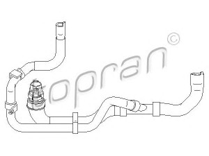 TOPRAN 721 447 radiatoriaus žarna 
 Aušinimo sistema -> Žarnelės/vamzdeliai/sujungimai -> Radiatoriaus žarnos
1351 V8, 1351 V8