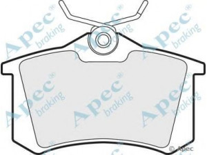 APEC braking PAD533 stabdžių trinkelių rinkinys, diskinis stabdys 
 Techninės priežiūros dalys -> Papildomas remontas
1H0698451, 1H0698451G, 1J0698451F