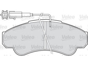 VALEO 598969 stabdžių trinkelių rinkinys, diskinis stabdys 
 Techninės priežiūros dalys -> Papildomas remontas
1J0698451, 1J0698451B, 1J0698451D