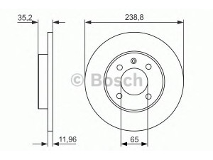 BOSCH 0 986 479 825 stabdžių diskas 
 Stabdžių sistema -> Diskinis stabdys -> Stabdžių diskas
321 615 301, 175 615 301, 321 615 301