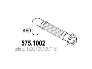 ASSO 575.1002 išleidimo kolektorius
139340013011B