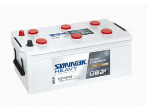 SONNAK SD1803 starterio akumuliatorius; starterio akumuliatorius 
 Elektros įranga -> Akumuliatorius
2994413, 5001865957