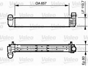 VALEO 818870 tarpinis suslėgto oro aušintuvas, kompresorius 
 Variklis -> Oro tiekimas -> Įkrovos agregatas (turbo/superįkrova) -> Tarpinis suslėgto oro aušintuvas
144960022R, 144960734R