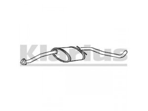 KLARIUS 250243 vidurinis duslintuvas 
 Išmetimo sistema -> Duslintuvas
852834, 852889, 90220982, 90323467
