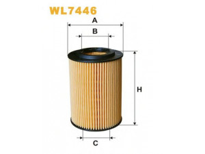 WIX FILTERS WL7446 alyvos filtras 
 Filtrai -> Alyvos filtras
15430RSRE01