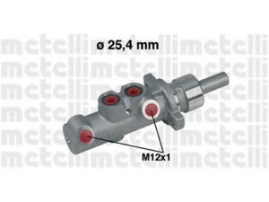 METELLI 05-0314 pagrindinis cilindras, stabdžiai 
 Stabdžių sistema -> Pagrindinis stabdžių cilindras
1025055