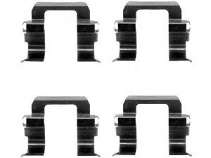 MINTEX MBA1252 priedų komplektas, diskinių stabdžių trinkelės 
 Stabdžių sistema -> Diskinis stabdys -> Stabdžių dalys/priedai