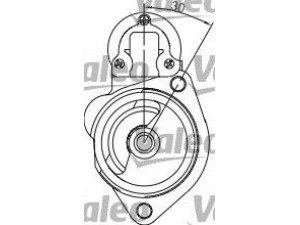 VALEO 438072 starteris 
 Elektros įranga -> Starterio sistema -> Starteris
03G911023A, 053911023, 053911023A