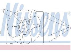 NISSENS 85192 ventiliatorius, radiatoriaus 
 Aušinimo sistema -> Oro aušinimas
1314 518, 1341 244, 1341 321, 22061461
