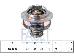 FACET 7.8957S termostatas, aušinimo skystis 
 Aušinimo sistema -> Termostatas/tarpiklis -> Thermostat
06K 121 113 E