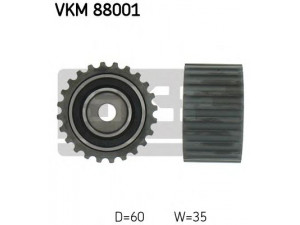 SKF VKM 88001 kreipiantysis skriemulys, paskirstymo diržas 
 Diržinė pavara -> Paskirstymo diržas/komplektas -> Laisvasis/kreipiamasis skriemulys
13085-AA010, 13085-AA070, 13085-AA080