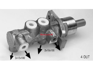 BENDIX 131854B pagrindinis cilindras, stabdžiai 
 Stabdžių sistema -> Pagrindinis stabdžių cilindras
6581520, 6842331, 6922548, 7100750