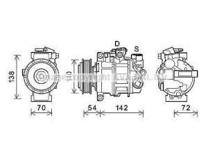 AVA QUALITY COOLING BWK495 kompresorius, oro kondicionierius 
 Oro kondicionavimas -> Kompresorius/dalys
64529222308