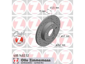 ZIMMERMANN 400.1402.52 stabdžių diskas 
 Dviratė transporto priemonės -> Stabdžių sistema -> Stabdžių diskai / priedai
201 421 0812, 201 421 12 1210, 201 421 12 1264
