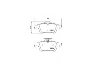 BREMBO P 24 148 stabdžių trinkelių rinkinys, diskinis stabdys 
 Techninės priežiūros dalys -> Papildomas remontas
1683374, 1805813, 1809458, 5134101