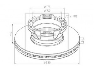 PE Automotive 106.004-10A stabdžių diskas 
 Dviratė transporto priemonės -> Stabdžių sistema -> Stabdžių diskai / priedai
1 400 273, 1 407 581, 1 408 254