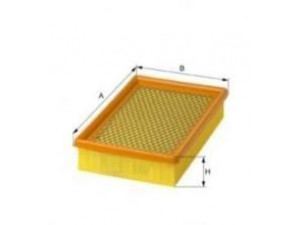 UNIFLUX FILTERS XA833 oro filtras