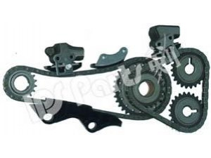 IPS Parts IKK-6196 pavaros grandinės komplektas 
 Variklis -> Variklio uždegimo laiko reguliavimo kontrolė -> Sinchronizavimo grandinė/įtempiklis/kreiptuvas -> Pavaros grandinės komplektas