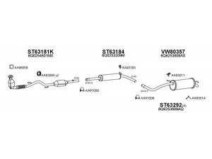 VENEPORTE 600103 išmetimo sistema 
 Išmetimo sistema -> Išmetimo sistema, visa