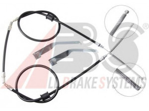 A.B.S. K10895 trosas, stovėjimo stabdys 
 Stabdžių sistema -> Valdymo svirtys/trosai
6658707, 92VR2853CD