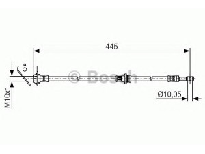 BOSCH 1 987 481 498 stabdžių žarnelė 
 Stabdžių sistema -> Stabdžių žarnelės
58732 2E000, 58732 2E010