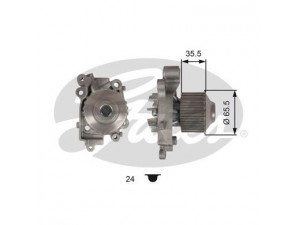 GATES WP0107 vandens siurblys
MD309756, MD346790, 30874316