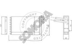SOMORA 021350 šilumokaitis, salono šildymas 
 Šildymas / vėdinimas -> Šilumokaitis
8D2819030, 8D2819031A