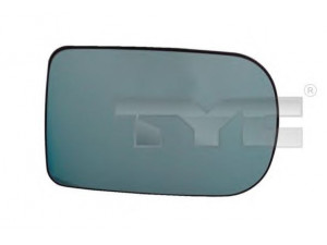 TYC 303-0112-1 veidrodėlio stiklas, išorinis veidrodėlis 
 Kėbulas -> Keleivių kabina -> Veidrodėlis