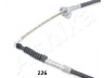 ASHIKA 131-02-226 trosas, stovėjimo stabdys 
 Stabdžių sistema -> Valdymo svirtys/trosai
4643020520