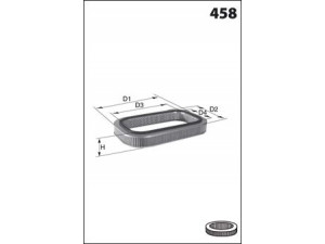 MECAFILTER EL9007 oro filtras 
 Techninės priežiūros dalys -> Techninės priežiūros intervalai
6030940204, A6030940204