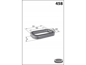 MECAFILTER EL9387 oro filtras 
 Techninės priežiūros dalys -> Techninės priežiūros intervalai
13717811026