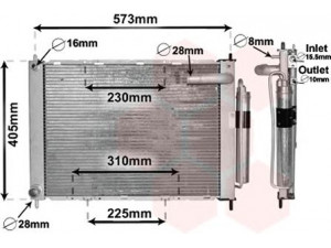 VAN WEZEL 1300M370 aušintuvo modulis 
 Aušinimo sistema -> Aušinimo modulis
21400-AX600, 21400AX601