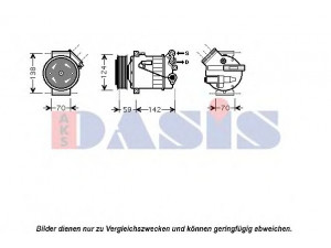 AKS DASIS 850393N kompresorius, oro kondicionierius 
 Oro kondicionavimas -> Kompresorius/dalys
13191994, 24411264, 6854006, 6854072