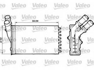 VALEO 812005 šilumokaitis, salono šildymas 
 Šildymas / vėdinimas -> Šilumokaitis
6448-78, 644878, 96103384, 6448-78