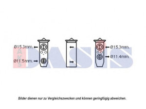 AKS DASIS 840194N išsiplėtimo vožtuvas, oro kondicionavimas 
 Oro kondicionavimas -> Vožtuvai
922004P001