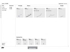 DINEX 250100106 išmetimo sistema 
 Išmetimo sistema -> Išmetimo sistema, visa
