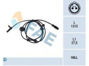 FAE 78030 jutiklis, rato greitis 
 Elektros įranga -> Jutikliai
46740213