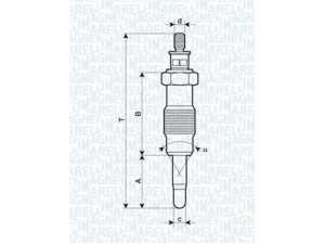 MAGNETI MARELLI 062582804304 kaitinimo žvakė 
 Kibirkšties / kaitinamasis uždegimas -> Kaitinimo kaištis
5962 1W, 59621W, 71735460, 7777837