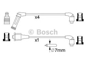 BOSCH 0 986 356 990 uždegimo laido komplektas 
 Kibirkšties / kaitinamasis uždegimas -> Uždegimo laidai/jungtys
27501 02000, 27501 02A00, 27501 02C00