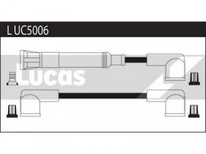 LUCAS ELECTRICAL LUC5006 uždegimo laido komplektas 
 Kibirkšties / kaitinamasis uždegimas -> Uždegimo laidai/jungtys
