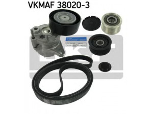 SKF VKMAF 38020-3 V formos rumbuotas diržas, komplektas 
 Techninės priežiūros dalys -> Techninės priežiūros intervalai
059 903 341 A, 059 903 341 E, 059 903 341 J