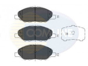 COMLINE CBP36044 stabdžių trinkelių rinkinys, diskinis stabdys 
 Techninės priežiūros dalys -> Papildomas remontas
41060EE30J