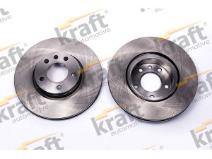 KRAFT AUTOMOTIVE 6041600 stabdžių diskas 
 Dviratė transporto priemonės -> Stabdžių sistema -> Stabdžių diskai / priedai
5 69 016, 5 69 044, 90392559, 93182283