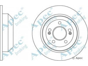 APEC braking DSK2764 stabdžių diskas 
 Stabdžių sistema -> Diskinis stabdys -> Stabdžių diskas
584112P000